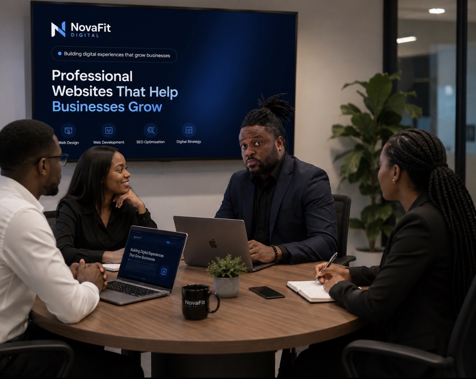 Abayomi Fatoba, Founder of Novafit Digital